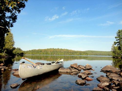 vintage Smokercraft a.k.a. "the tank" -  Boundary Waters Canoe Area Wilderness