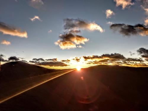 sunrise from Mount Democrat  - first stop on the Decalbrion, Pike National Forest